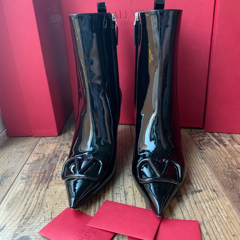 NEW Valentino Garavani VLOGO boots 80 mm